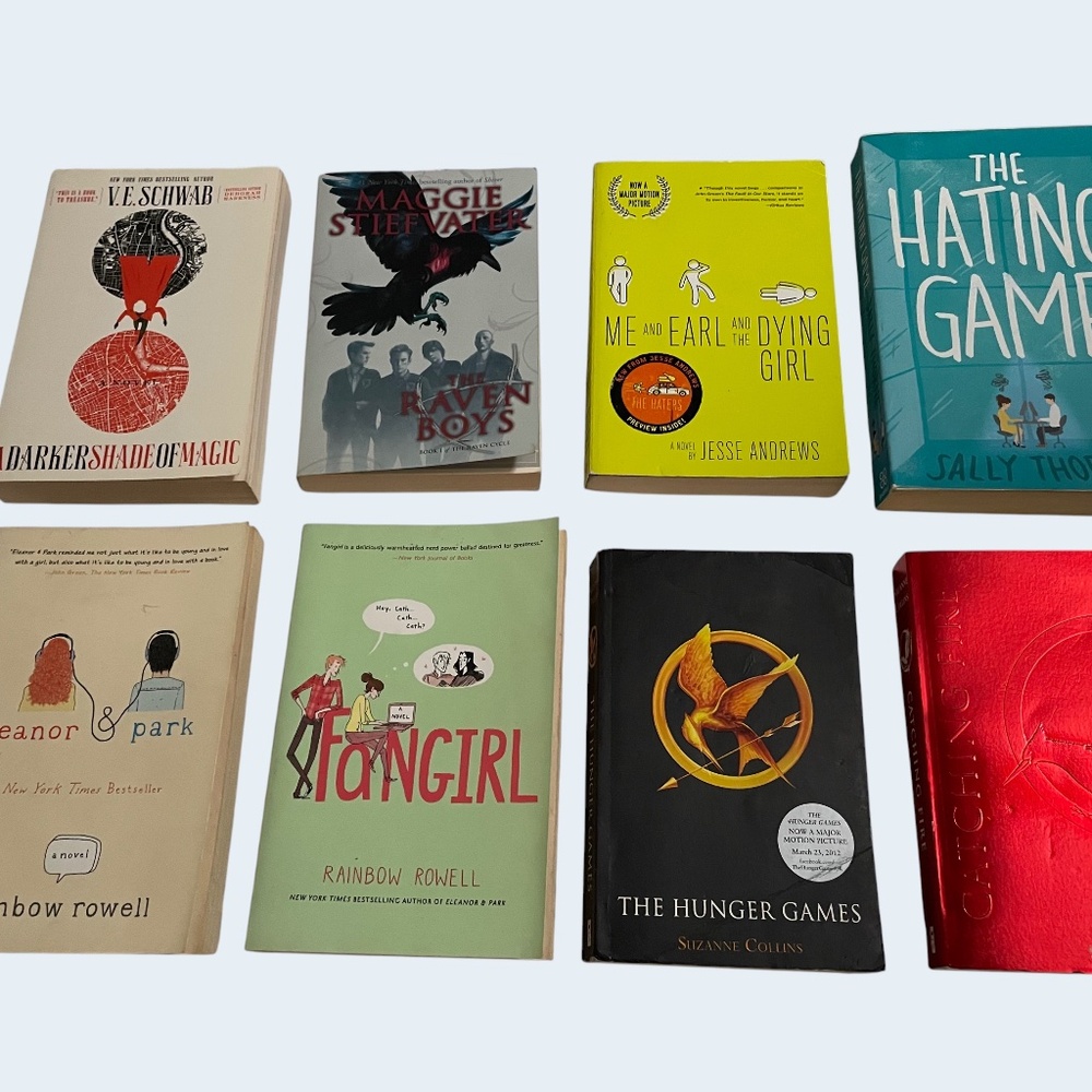 8pc Book Bundle Variety